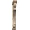 Ekena Millwork Olympic Slat Rough Sawn Bracket w/ Offset Brace, Douglas Fir, 6"W x 48"D x 48"H BKT0604X48X48OLY06RDF - alternate 4